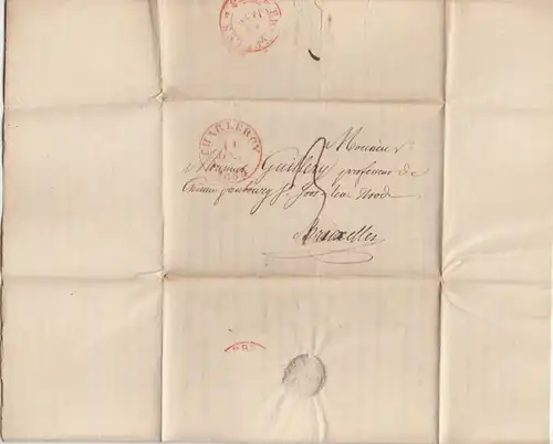 Belgique: 1835: Charleroy to Bruxelles