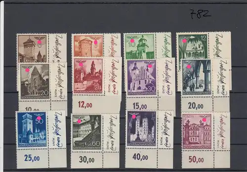 GG: Min. 40-51, Bâtiments post-frais, **, E4 bord de coin avec concepteur