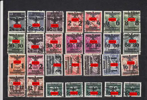 GG: Mir n° 14-39 avec 24II et 33II, cacheté