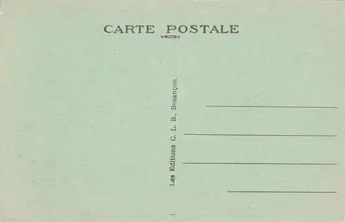 post card Marnay: Rue del al Gare et Grande rue