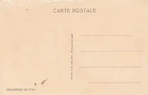 Post card Salins-Les-Bains, Place D'Armes, Mère Truchot