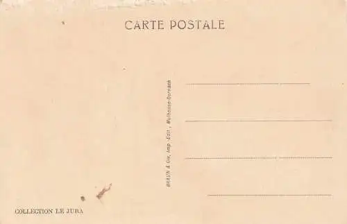 Post card Salins-Les-Bains, Place D'Armes, Mère Truchot