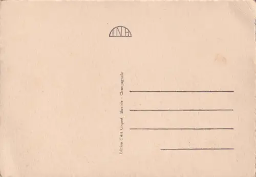 post card Champagnole - vue générale