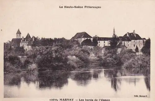 Post card Marnay: Les bords de l' Ognon