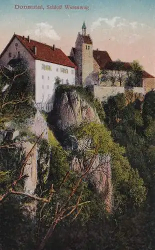 Ansichtskarte Donautal Schloss Werenwag