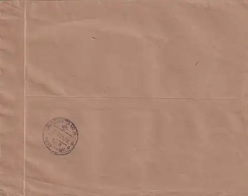 Feldpost Einschreiben Krakau 1, FPNr. 23048 an XIII AK Nürnberg