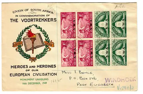 Windhoek: Union or South Africa, Heroes of European Civilisation 1949