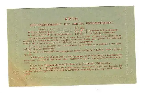 cover Carte Pneumatique, unused