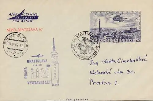 Bratislava Helikopter-Hubschrauber 1967