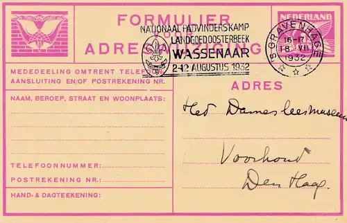 Pays-Bas: 1952 National Scout Camp