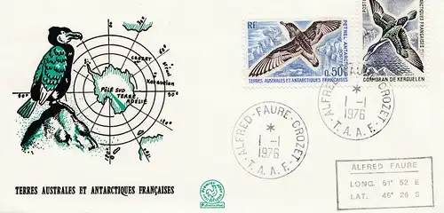 France 1976: 3x T.A. A.F Alfred Faure Crocet