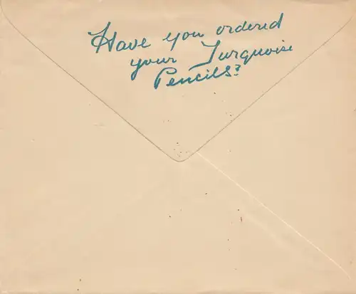 1931: Eagle Pencil Company London: Letter to Amsterdam - Bleistift