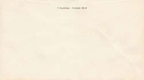 1965: Christkindl - Autriche Tampon de bord ballon