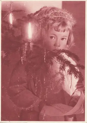 1953: Tamsweg - Unternberg - Weihnachtskarte