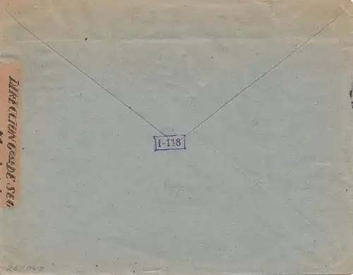 Censuration: 1940: Espagne / Madrid à Londres