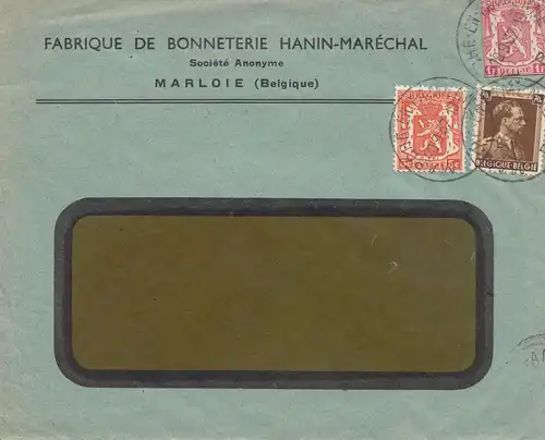 Belgique: 1937: Marloie-Trente