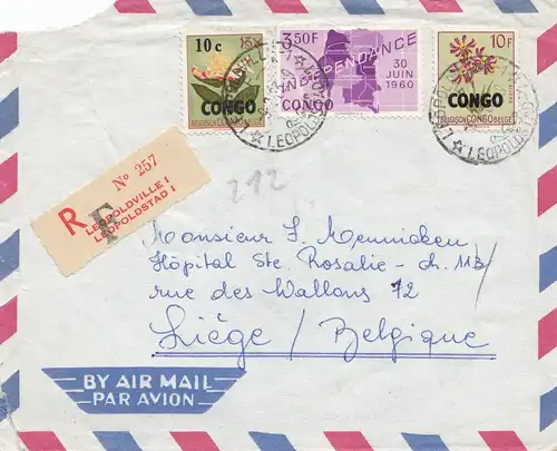 Belgisch-Kongo: 1963: Leopoldville nach Liège