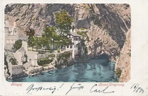Kuk militaire Post 1901: Mostar vers Neuwied - Tax