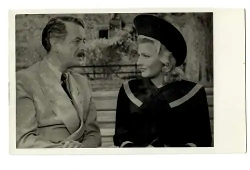 Postkarte Voigtländer, Schauspieler unbekannt, ca. 1937/38