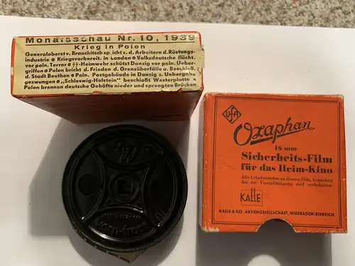 GG: UfA, Film de sécurité, Revue mensuelle n° 10, 1939: Guerre en Pologne.