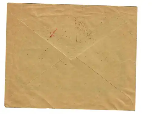 Strassbourg 1919 mit Zensur in Karlsruhe