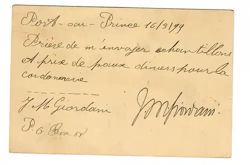 Affaire complète 1899 à Munich. .