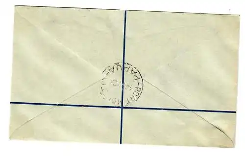 Luftpost Einschreiben Port Moresby nach Liverpool FDC 1937