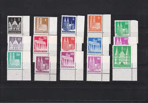 BiZone: MiN° 73-97 II, **, post-frais, bord d'angle uniforme !!!