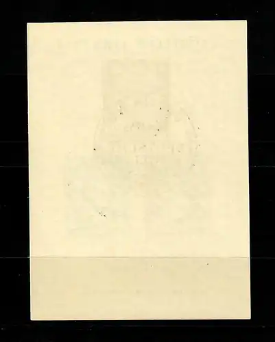 DDR: MiN° Block 12 XI Erreur de plaque IX, cacheté premier jour 1955, VPP résultat