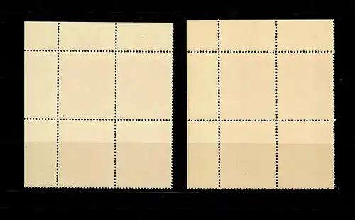 Die letzte Markenausgabe: MiNr. 909-910, VE2, Viererblock postfrisch, **