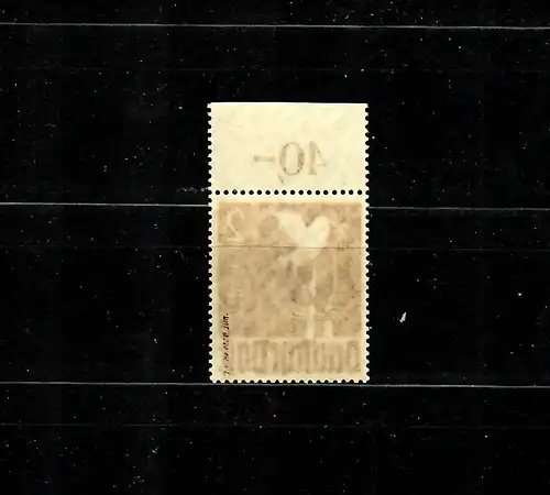 Berlin: MiNr. 18 P dgz Oberrand, postfrisch, **, geprüft