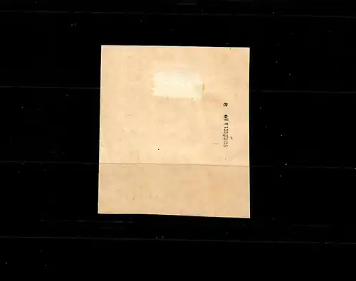 BiZone: MiNr. 49 Ia, cacheté sur le porte-lettre, signature BPP