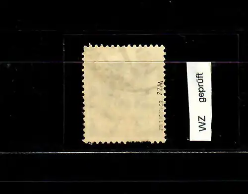 Bund: MiNr. 131 z, BPP signature, défauts dentaires, tamponné