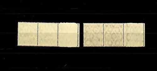 Samoa: MiNr. 20 LF+21LF, postfrisch, **, waagrechte Paare