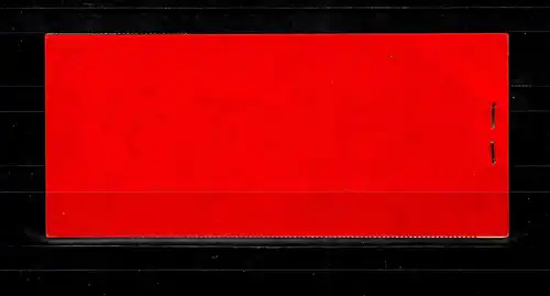 DR: MiNr. MH 46, Markenheftchen, postfrisch, **