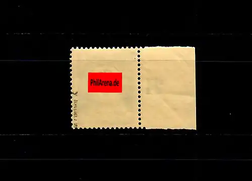 DR Service: MiNr. 135y, bord de page, frais, **, BPP vérifié l'authenticité