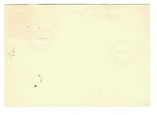 Tampon de la poste GG: Templier de Chelm-Varsovie 1940