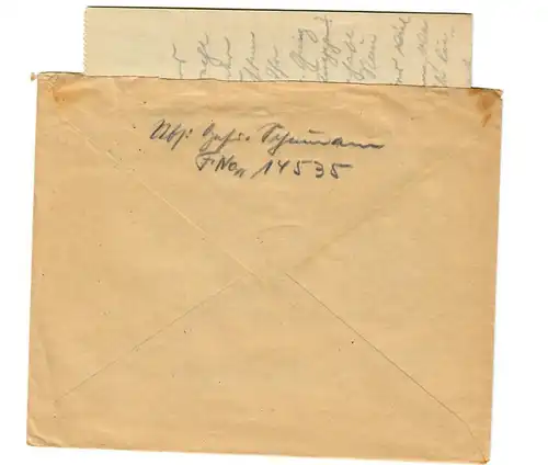 GG Bahnpoststempel: FP Brief Breslau-Krakau, Zug Nr. 132, 1942