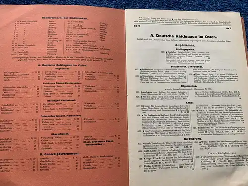 GG: Lagaue allemande de l'Est et Gg: Politique et économie 1940/41