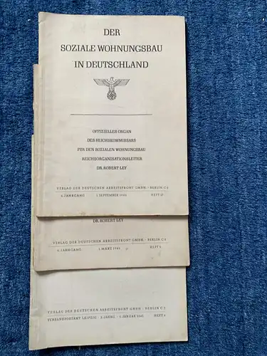 3x Der Soziale Wohnungsbau in Deutschland: 1942/43