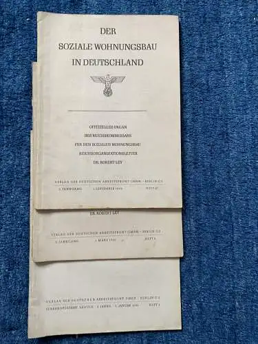 3x Le logement social en Allemagne: 1942/43