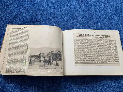 GG: Sammlung Zeitungsausschnitte von 1941-44 zu verschiedenen Themen, Querformat