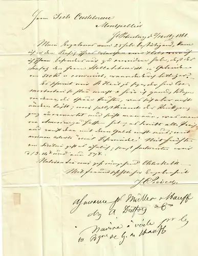 Rus: 1866: Saint-Pétersbourg à Montpellier