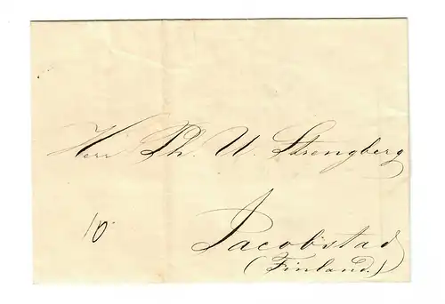 Russie: 1855: Saint-Pétersbourg en Finlande