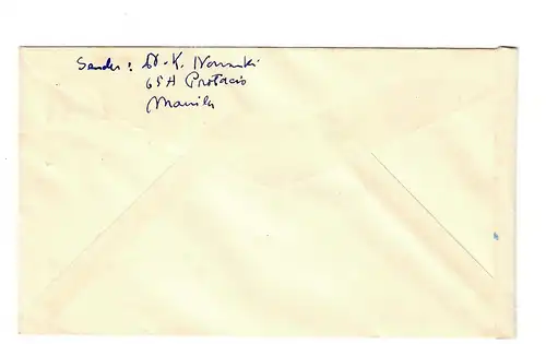 Instrumentation japonaise: 1943 to manila: Passed by Censor Janpanese Military Police