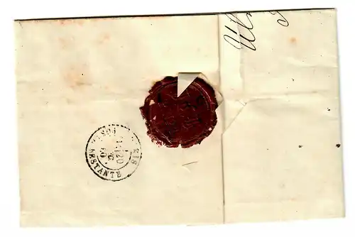 Lettre recommandé Ulm 1880 - Bureau de poste municipal cachet à Paris, contenu