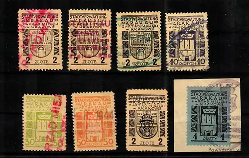 GG: Administration de la ville de Cracovie, Collection gl. Marques