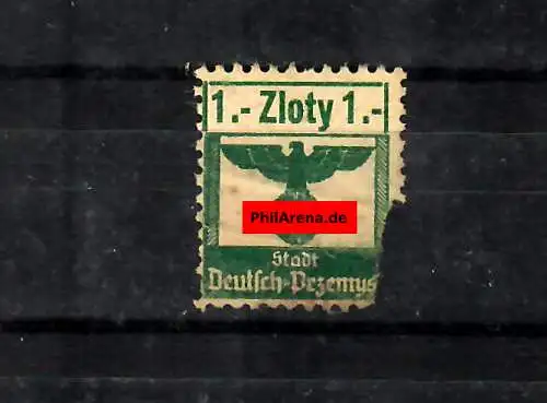 GG: Gebührenmarke der Stadt Deutsch-Przemysl, 