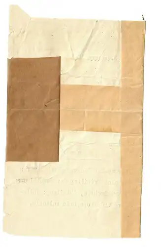 GG: permission de photographie 1941, Déchirage avec timbre