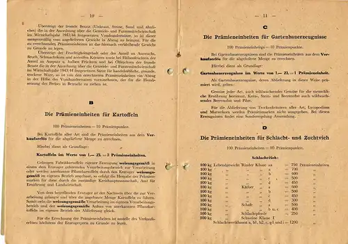 GG: Die Prämienaktion 1943-44 mit den Nachträgen. SELTEN